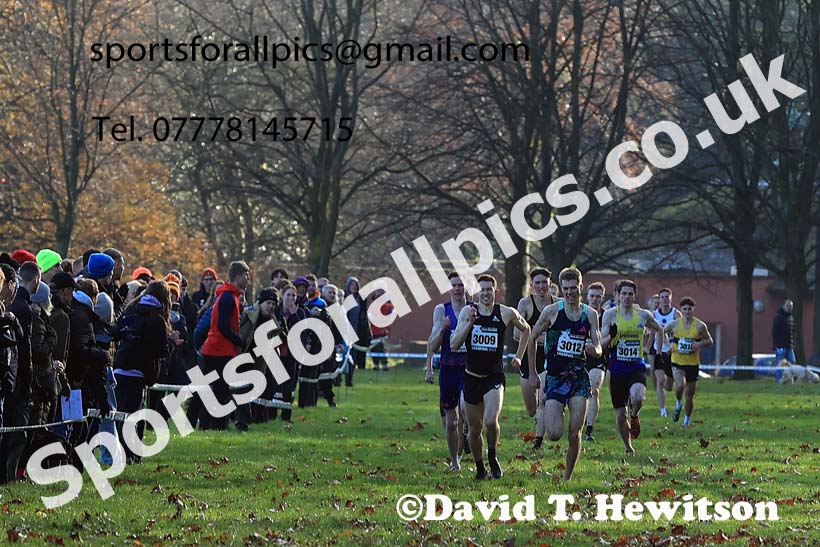 European Men's Short Course Relay Trials, 2023 British Athletics Cross Challenge, Sefton Park, Liverpool. Photo: David T. Hewitson/Sports for All Pics